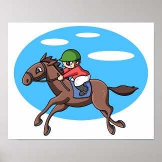 Hästsport. Poster