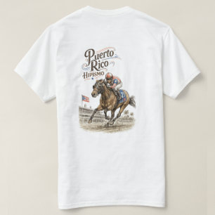 Hästsport Puerto Rico Hästkapplöpning T Shirt