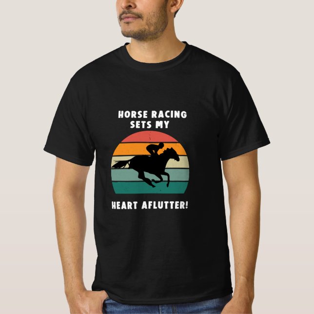 Hästsport T Shirt (Framsida)