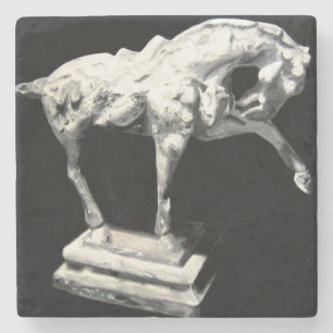 HästStatuette Stenunderlägg