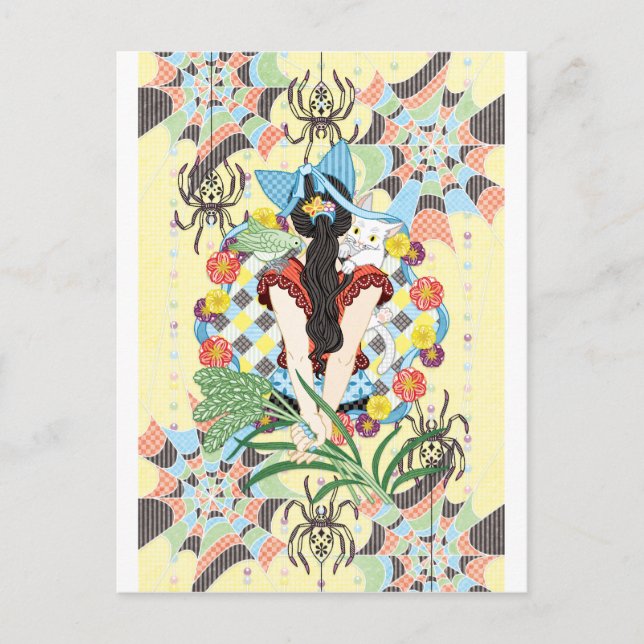 Hästsvans och kattöron vykort (Framsida)