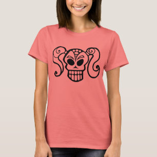 Hästsvansskalleflicka T-shirt