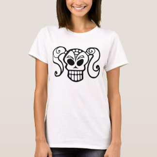 Hästsvansskalleflicka T-shirt