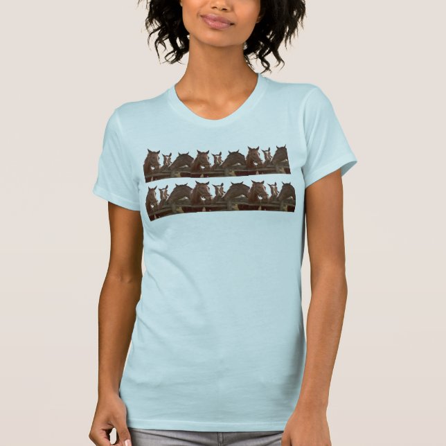 HästT-tröja Tee Shirt (Framsida)