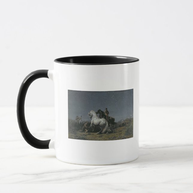 Hästtjuvarna, 19th århundrade mugg (Vänster)