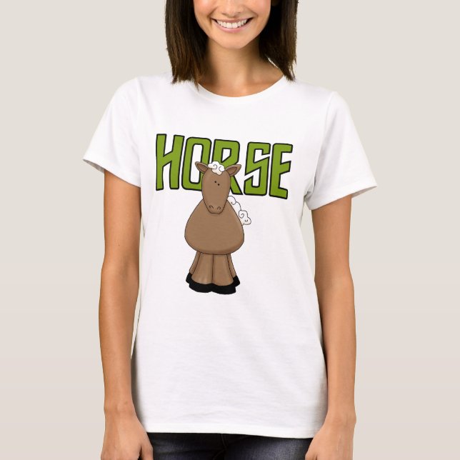 HästTshirts och gåvor Tee (Framsida)