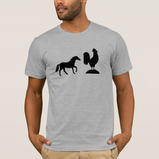 Hästtupputslagsplats T-shirt (Framsida)