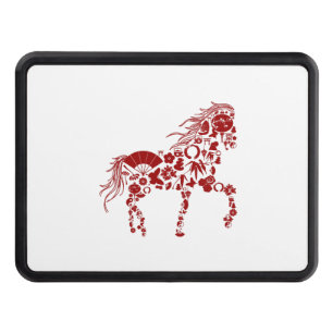 Hästutformning med inslag dragkroksskydd