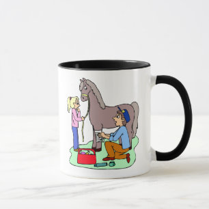 Hästveterinär Equine Vet Gift Idea Mugg