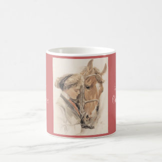 Hästvintagemugg Kaffemugg