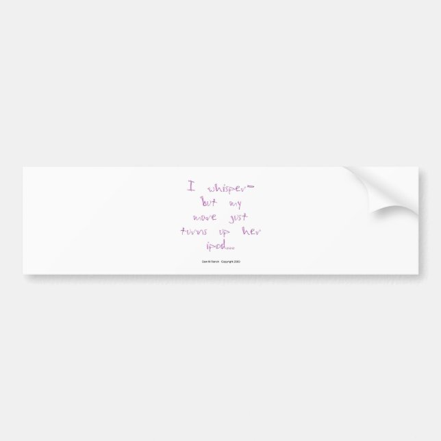 HästWhisperer: Mare med IPod Bildekal (Framsidan)