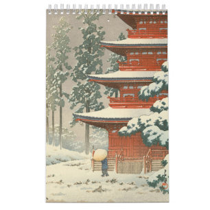 Hasui Kawase - Vintermagi Kalender