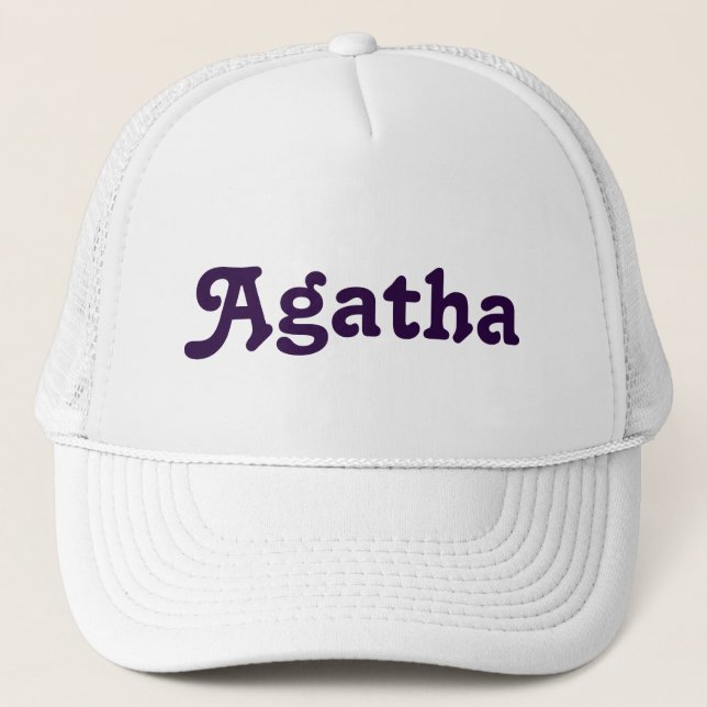 Hat Agatha Truckerkeps (Framsida)