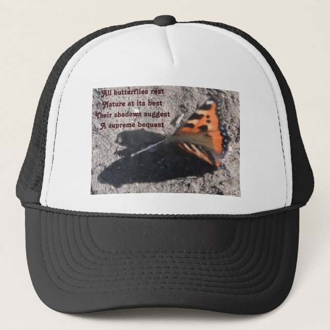 Hat all Butterflies vilar Dikt av Ladee Basset Keps (Framsida)