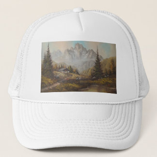 Hat Ann Hayes Painting Bavarian Dream Truckerkeps