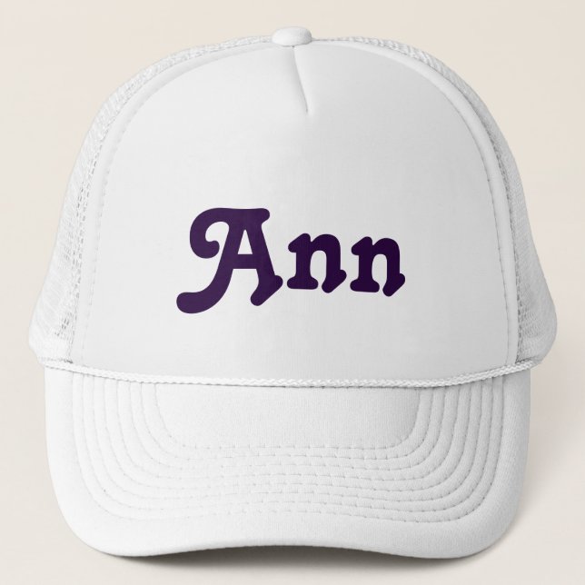 Hat Ann Truckerkeps (Framsida)