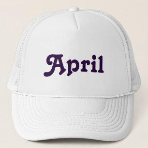 Hat April Truckerkeps