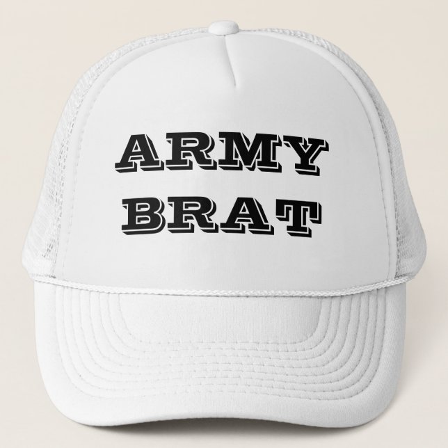 Hat Army Brat Truckerkeps (Framsida)