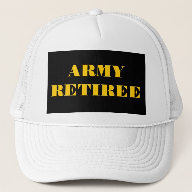 Hat Army Retiree Truckerkeps (Framsida)