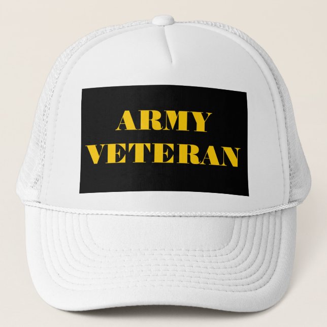 Hat Army Veteran Truckerkeps (Framsida)