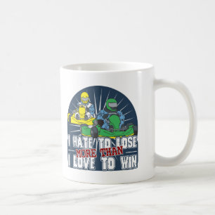 Hat att förlora Kart Kaffemugg