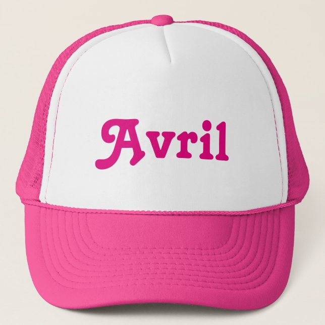 Hat Avril Truckerkeps (Framsida)