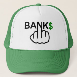 Hat Banker Corrupt Truckerkeps