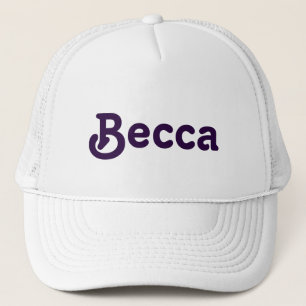 Hat Becca Truckerkeps