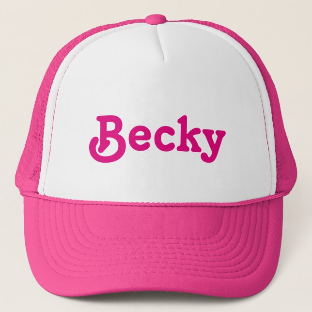 Hat Becky Truckerkeps (Framsida)