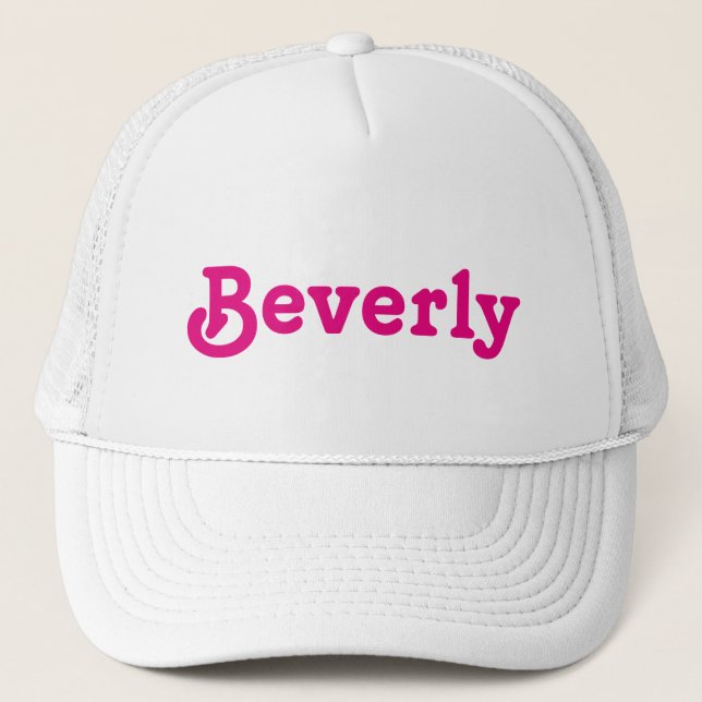 Hat Beverly Truckerkeps (Framsida)