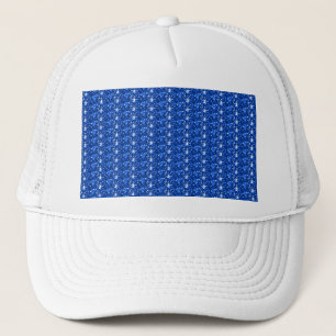 Hat Blue Glitter Keps