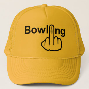 Hat Bowling Flip Truckerkeps