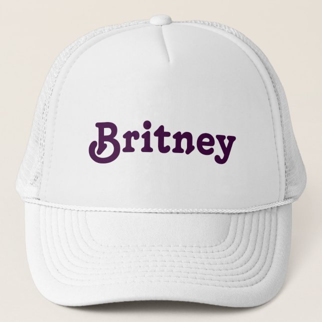 Hat Britney Truckerkeps (Framsida)