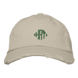 HAT broderade Broderad Keps