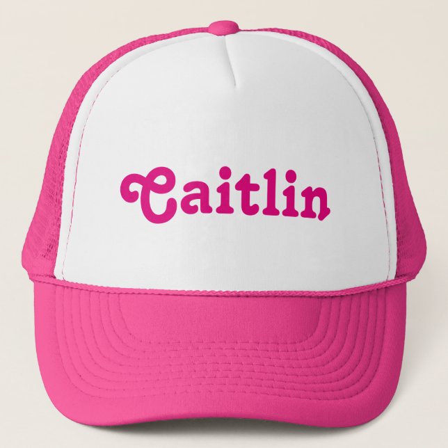 Hat Caitlin Truckerkeps (Framsida)