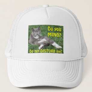 Hat Cat Do you Mind Truckerkeps