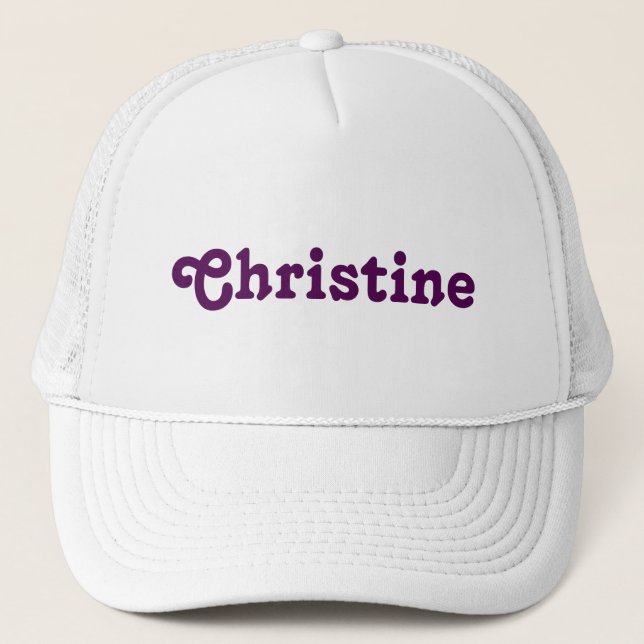 Hat Christine Truckerkeps (Framsida)