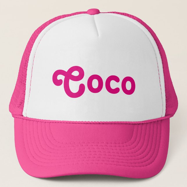 Hat Coco Truckerkeps (Framsida)