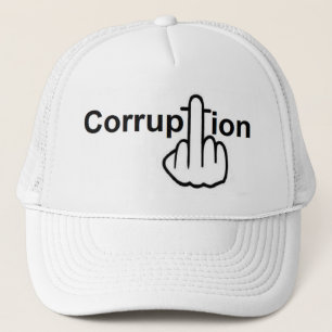 Hat Corruption Sucks Truckerkeps