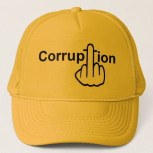 Hat Corruption Sucks Truckerkeps