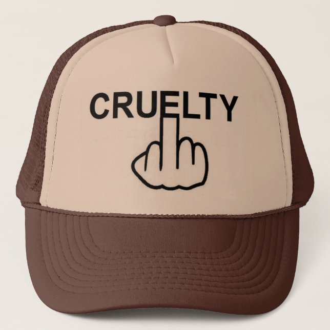 Hat Cruelty is Cruel Keps (Framsida)