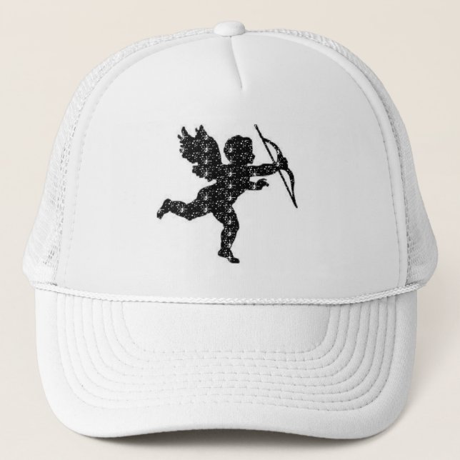 Hat Cupid Black Truckerkeps (Framsida)