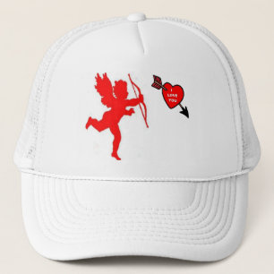 Hat Cupid och Heart Red Keps