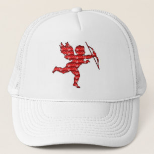 Hat Cupid Red Truckerkeps
