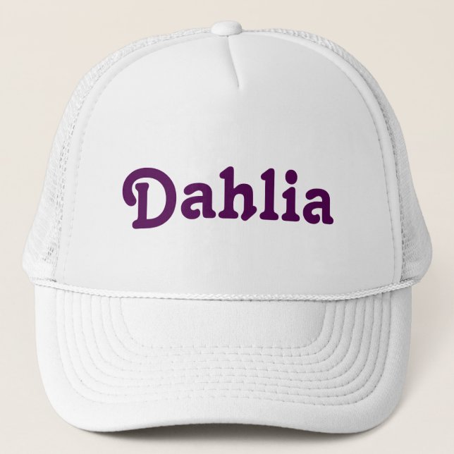 Hat Dahlia Truckerkeps (Framsida)