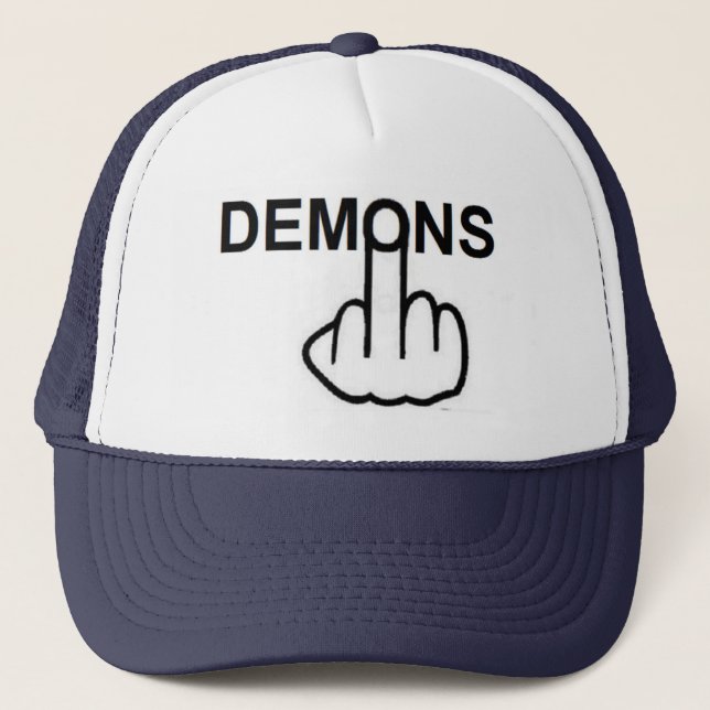 Hat Demons Flip Truckerkeps (Framsida)