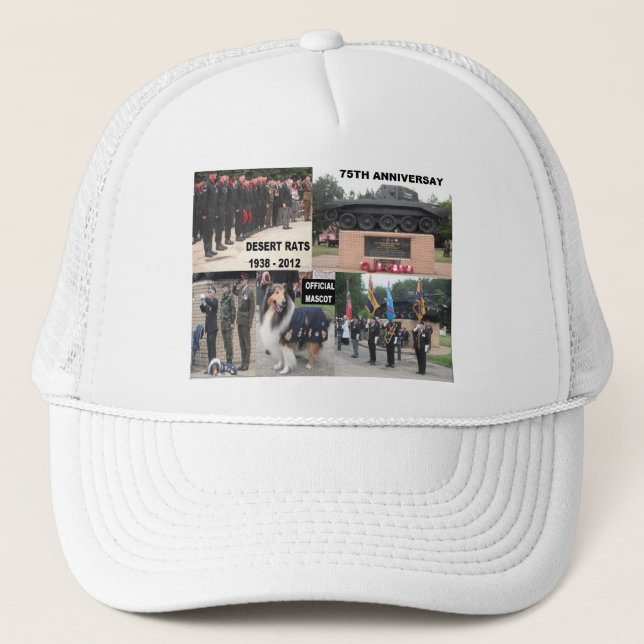 Hat Desert Råtta 75:e-årsdagen Firande Keps (Framsida)