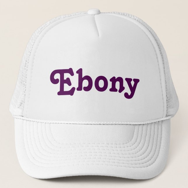 Hat Ebony Keps (Framsida)