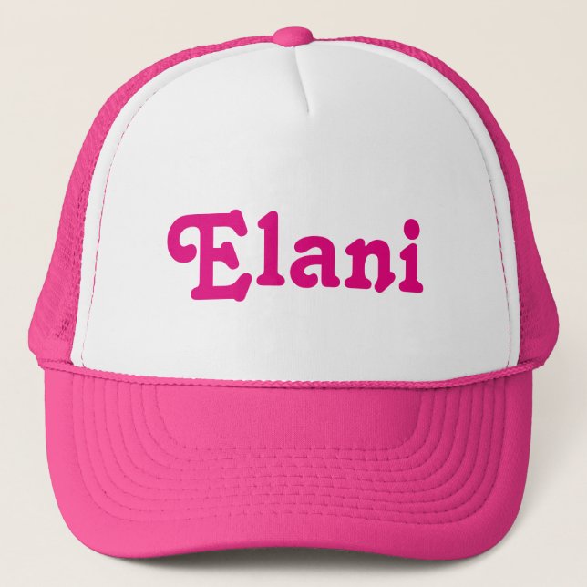 Hat Elani Keps (Framsida)