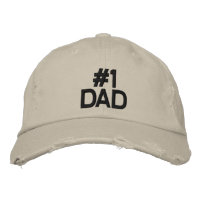 HAT EMBROIDEED # 1 PAPPA ALL FÄRG